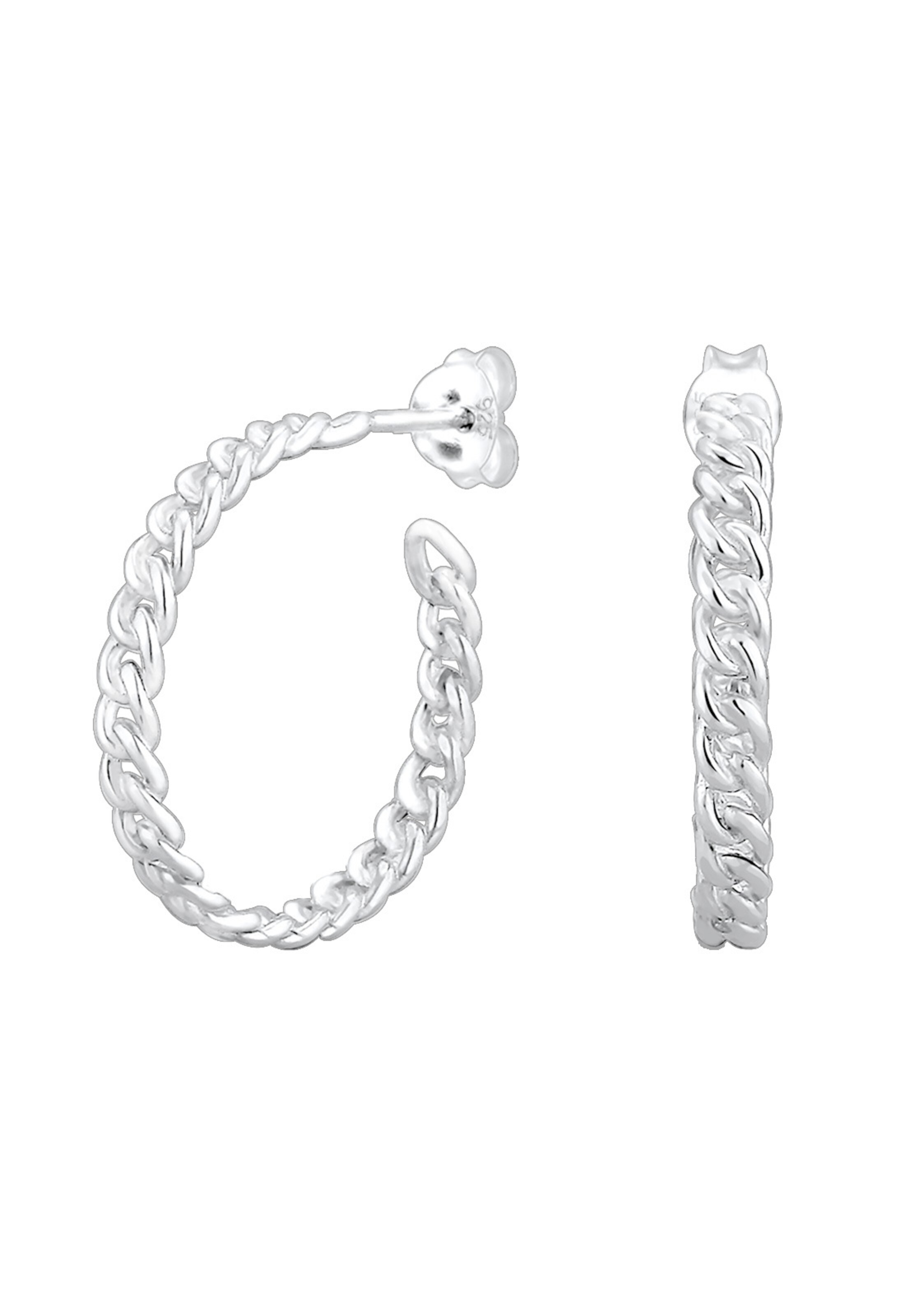 ELLI Ohrringe 'Creole' in Silber