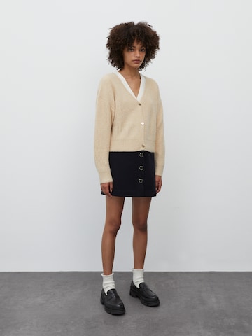 EDITED Knit Cardigan 'Ronja' in Beige