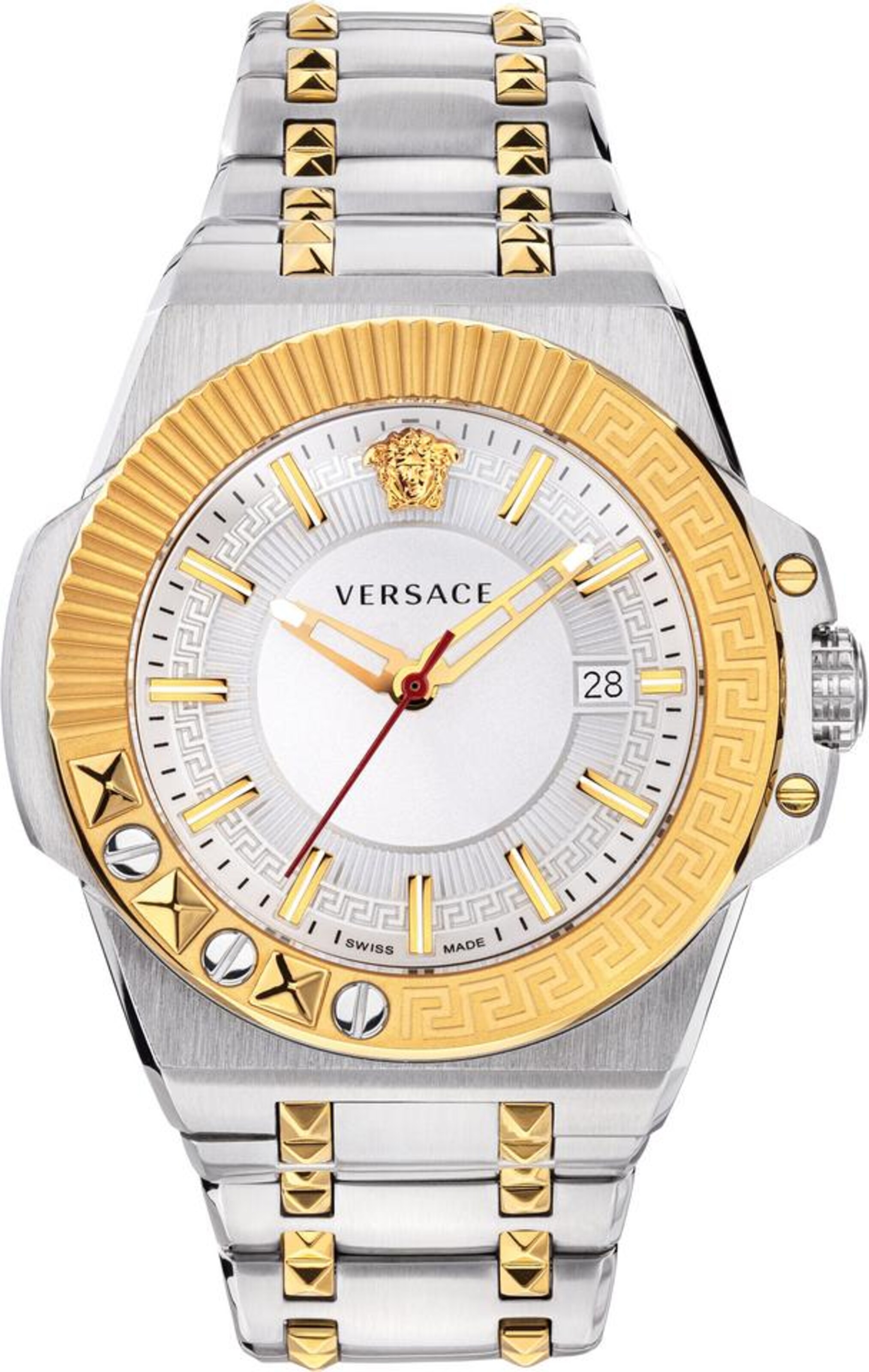 VERSACE Analog watch in Gold: front