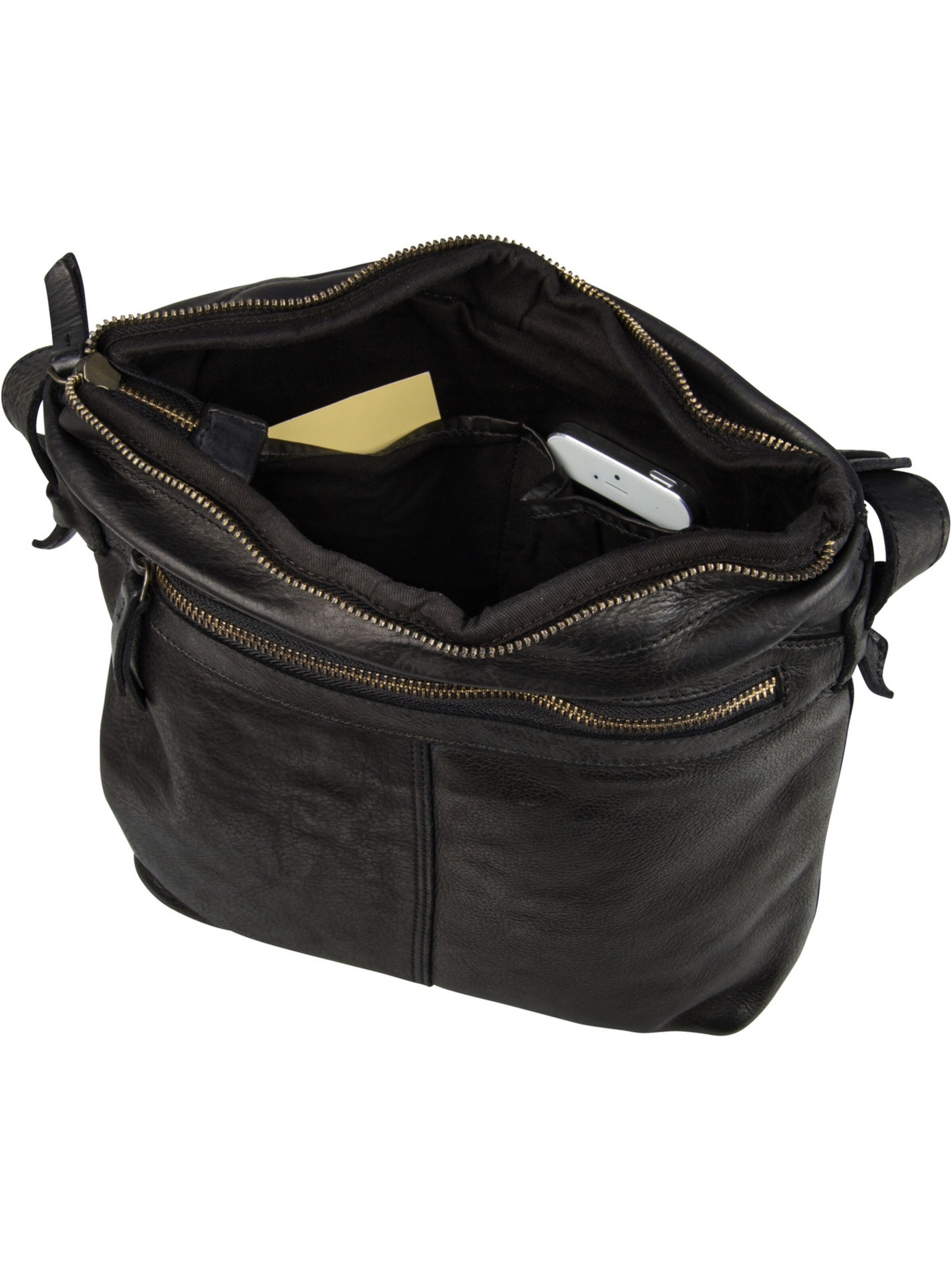 Harold's Umhängetasche 'Submarine' in Schwarz