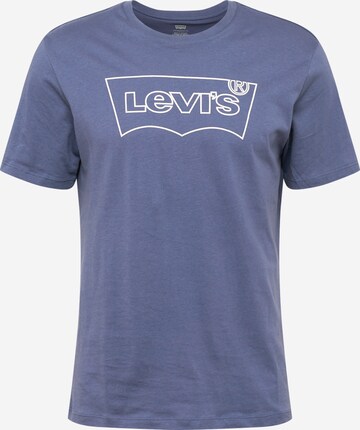 LEVI'S ® Tričko 'Housemark Graphic Tee' – modrá: přední strana