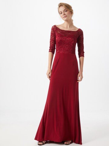 SWING Evening Dress in Red: front
