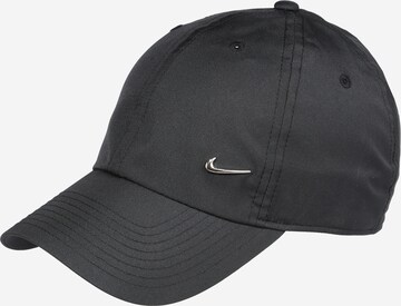 Nike Sportswear Cap in Black: front