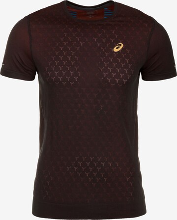 ASICS Functioneel shirt in Bruin: voorkant