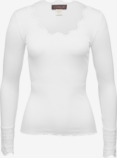 Tricou rosemunde pe alb, Vizualizare produs