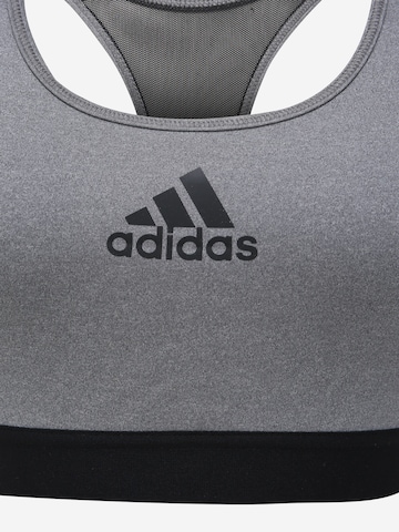 ADIDAS SPORTSWEAR Normální Sportovní podprsenka – šedá