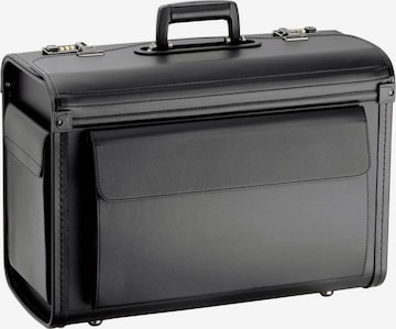 D&N Pilot Case in Black: front