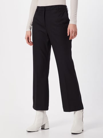 Bootcut Pantalon SELECTED FEMME en noir : devant