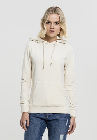 Urban Classics Sweatshirt in Beige: voorkant