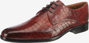 MELVIN & HAMILTON Lace-Up Shoes 'Lance' in Brown: front