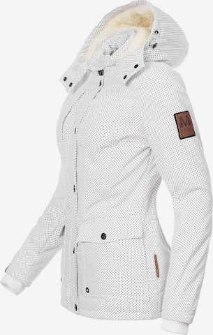 MARIKOO Winter Jacket 'Keikoo' in White