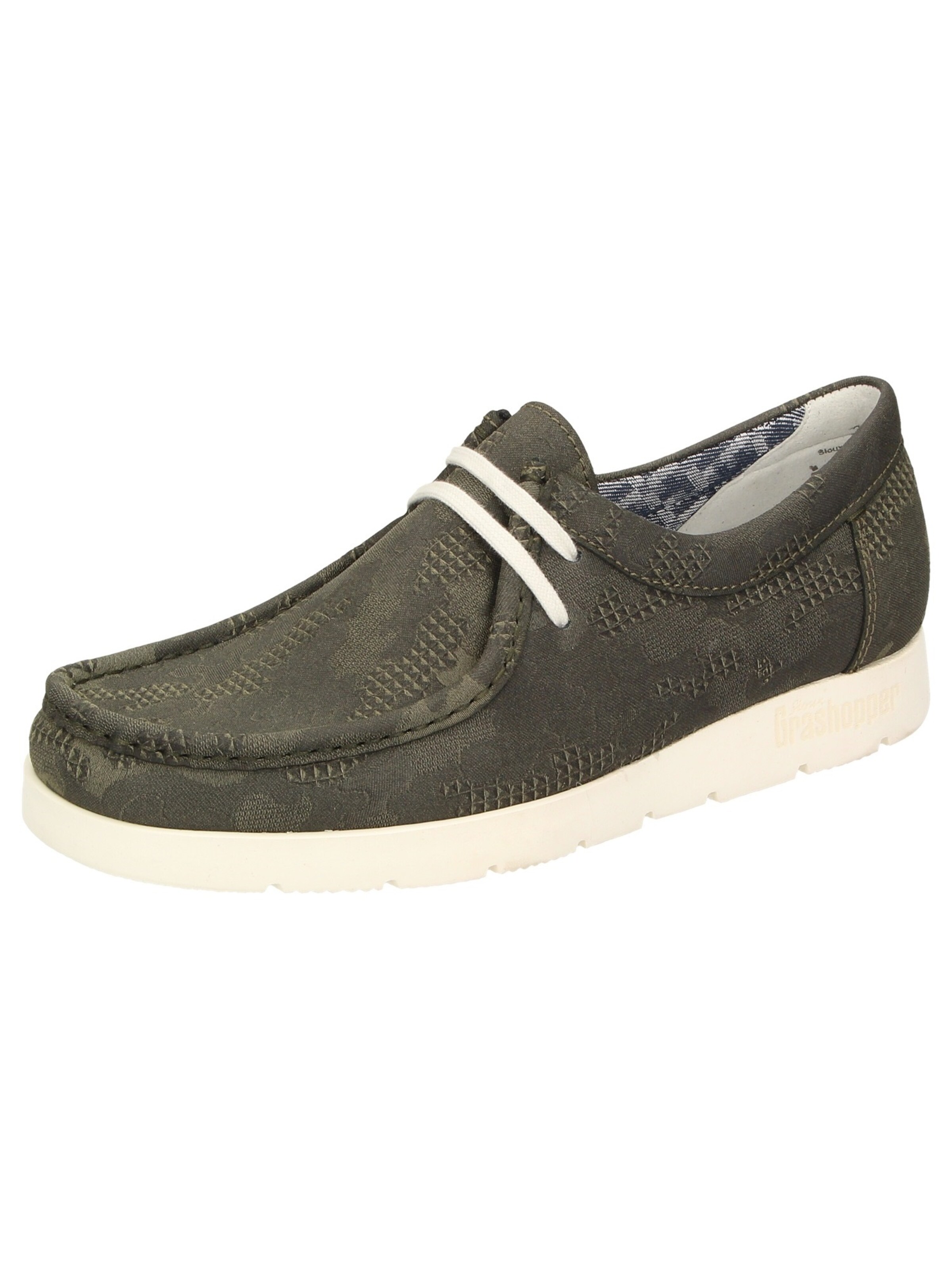 SIOUX - Mocassins 'Grash.-H191-41' in de kleur Olijfgroen