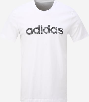 T-Shirt fonctionnel ADIDAS PERFORMANCE en blanc : devant