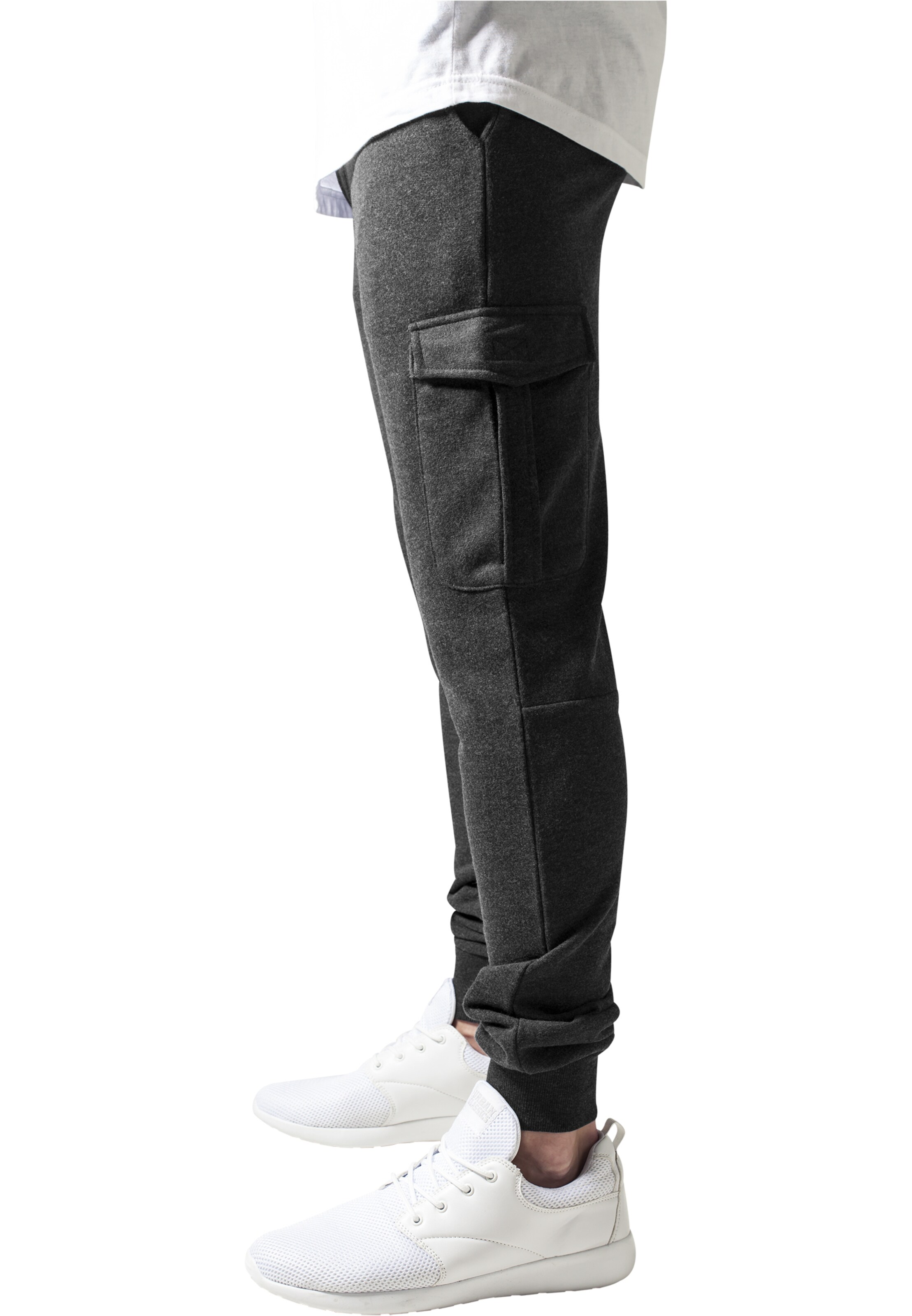 Urban Classics Tapered Cargo nadrágok - szürke