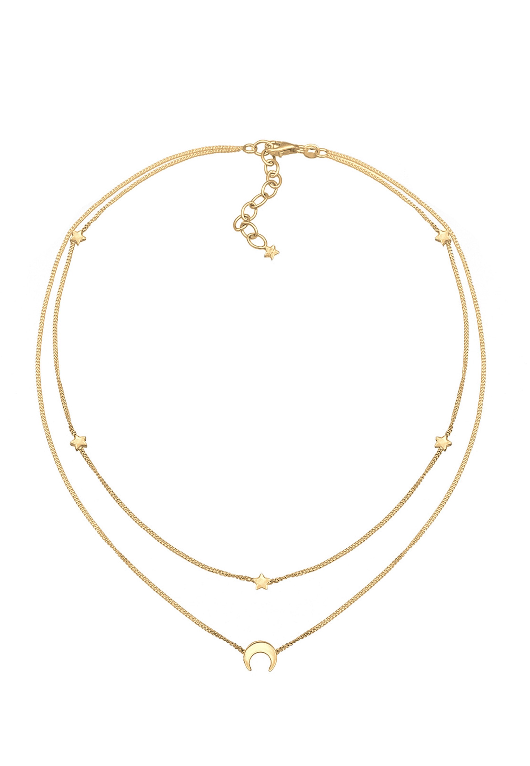 ELLI Ketting in Goud: voorkant