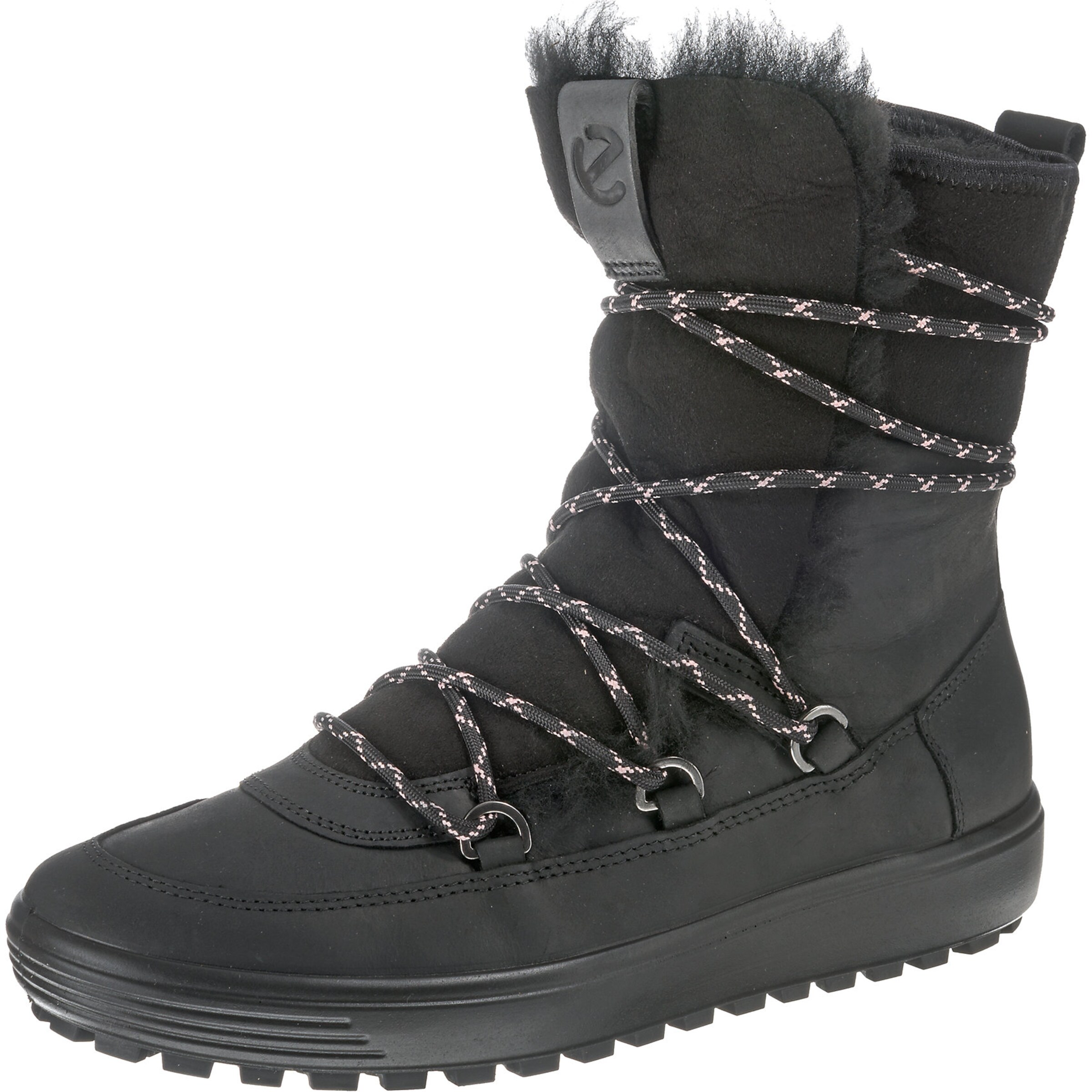 ECCO - Snowboots 'Soft 25' in de kleur Zwart
