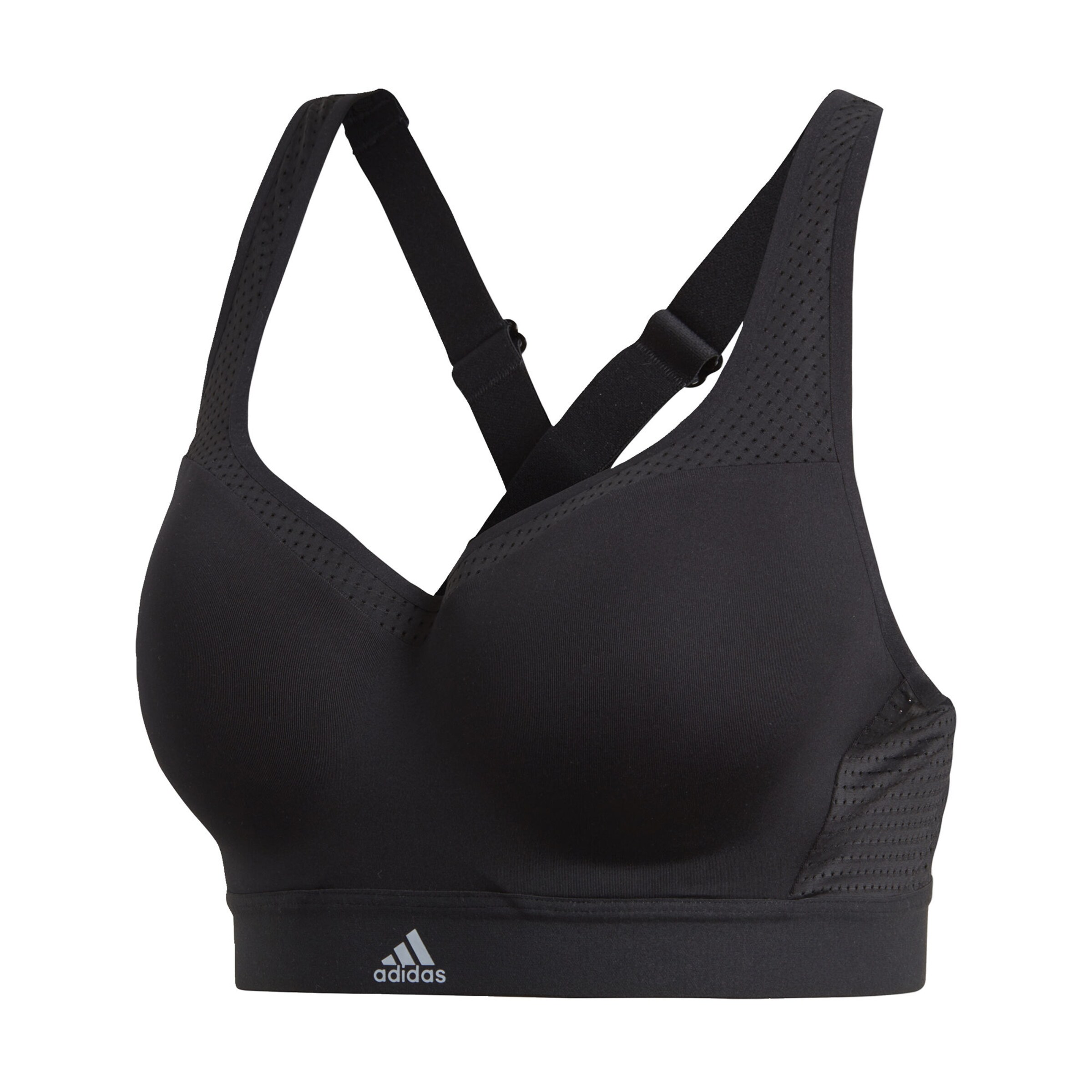 ADIDAS PERFORMANCE - Sport-BH in schwarz