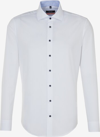 SEIDENSTICKER Zakelijk overhemd in Wit: voorkant