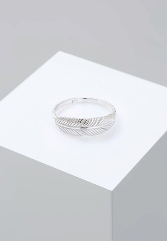 ELLI Ring 'Feder' in Silber