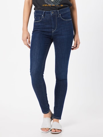 Pepe Jeans - Slimfit Vaquero 'Regent' en azul: frente