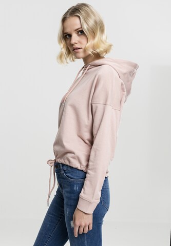 Urban Classics Sweatshirt in Roze