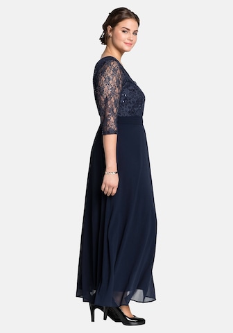 Robe de soirée SHEEGO en bleu