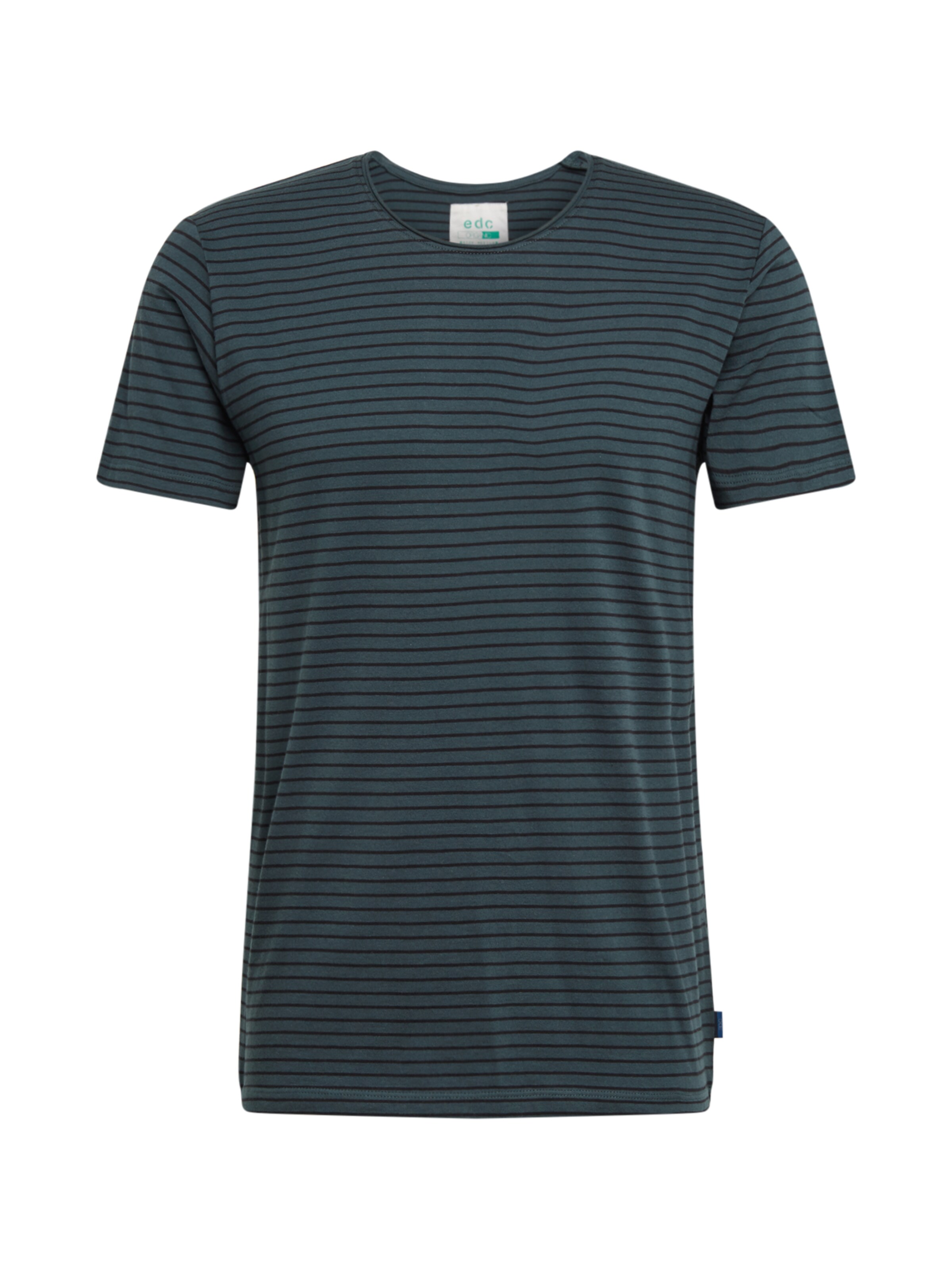 EDC BY ESPRIT - Shirt 'Core F BB Str T' in de kleur Petrol