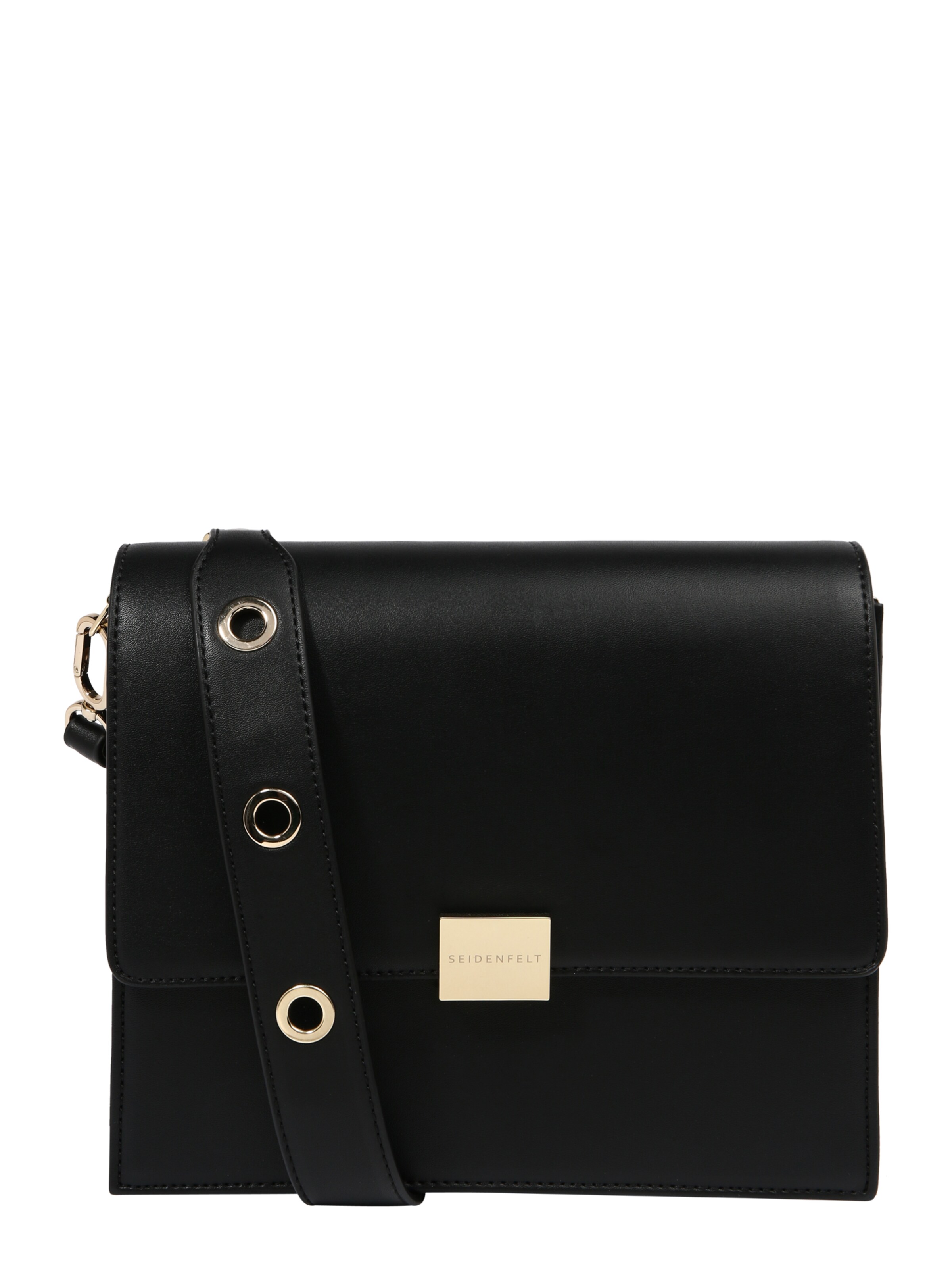 Seidenfelt Manufaktur - Schoudertas 'Mora' in de kleur Zwart