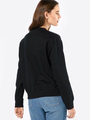 WOOD WOODSweater majica 'Jess' - crna boja
