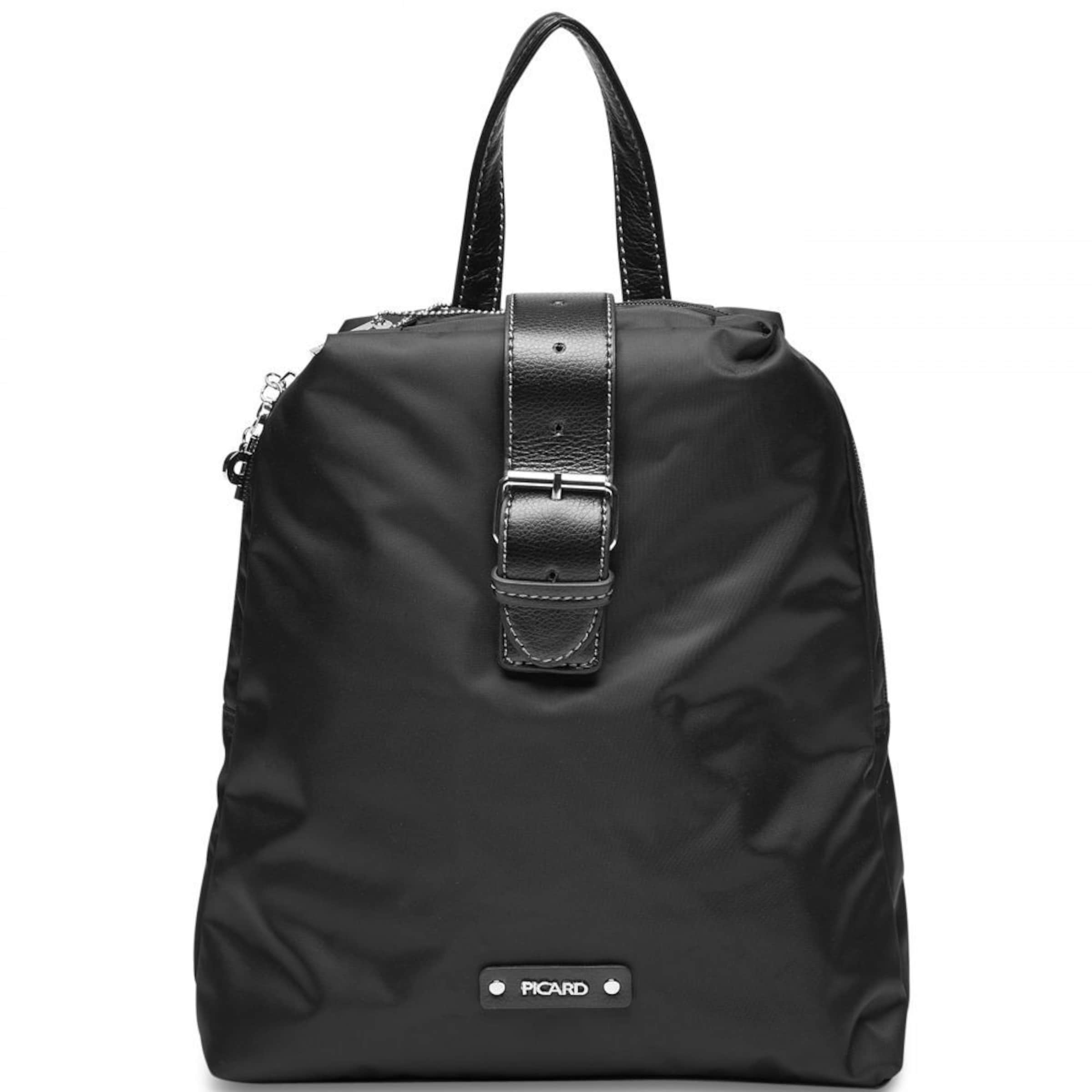 Picard Rugzak 'Sonja' in Zwart: voorkant