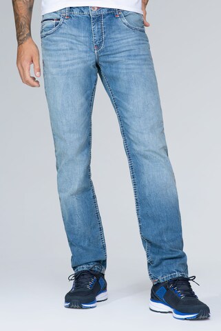 CAMP DAVID Regular Jeans in Blue: front