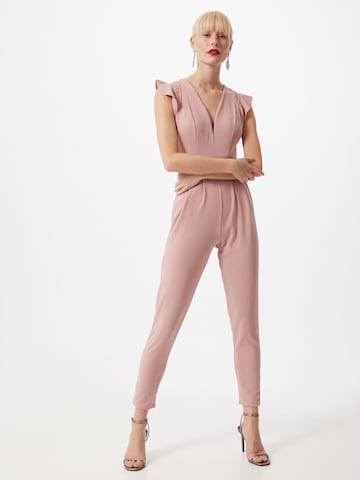 WAL G. Jumpsuit in Pink: front