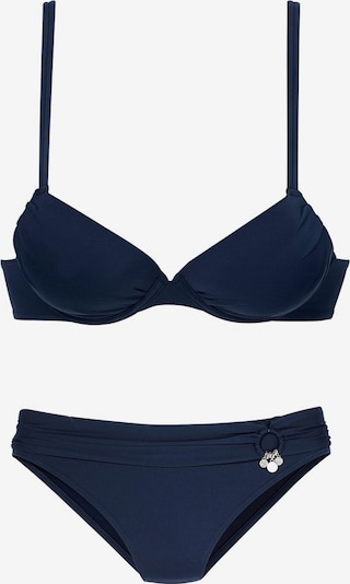 s.Oliver Push-up-Bikini in blau, Produktansicht