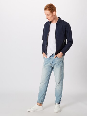 JACK & JONES Voľný strih Džínsy - Modrá