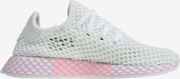 Baskets basses 'Deerupt Runner' ADIDAS ORIGINALS en blanc