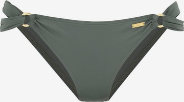 LASCANA Bikini Bottoms in Green: front