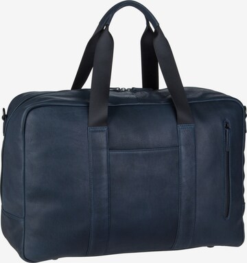 LEONHARD HEYDEN Travel Bag 'Den Haag' in Blue: front