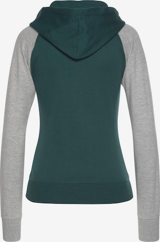 BENCH Zip-Up Hoodie in Green