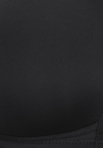 juoda NATURANA Marškinėliai Liemenėlė