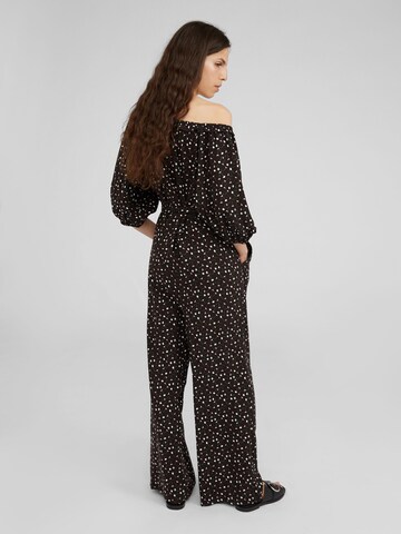 EDITED Jumpsuit 'Bellona' in Zwart: terug