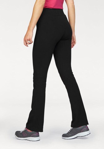 H.I.S Regular Jazzpants in Schwarz