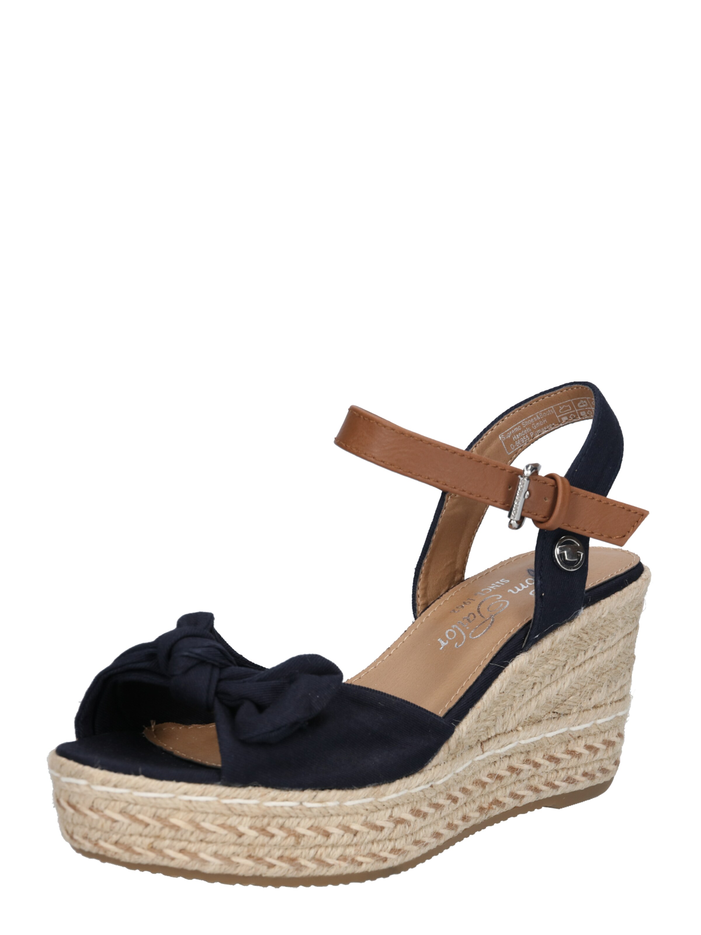 TOM TAILOR - Sandalen met riem in de kleur Beige