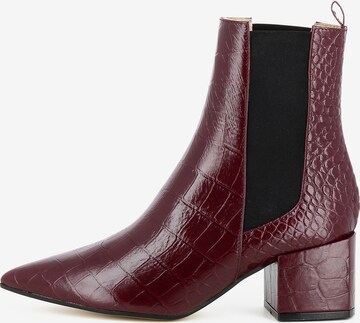 EVITA Chelsea boots in Rood