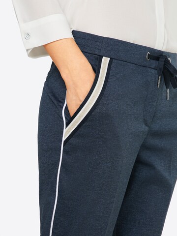 COMMA Regular Pantalon in Blauw