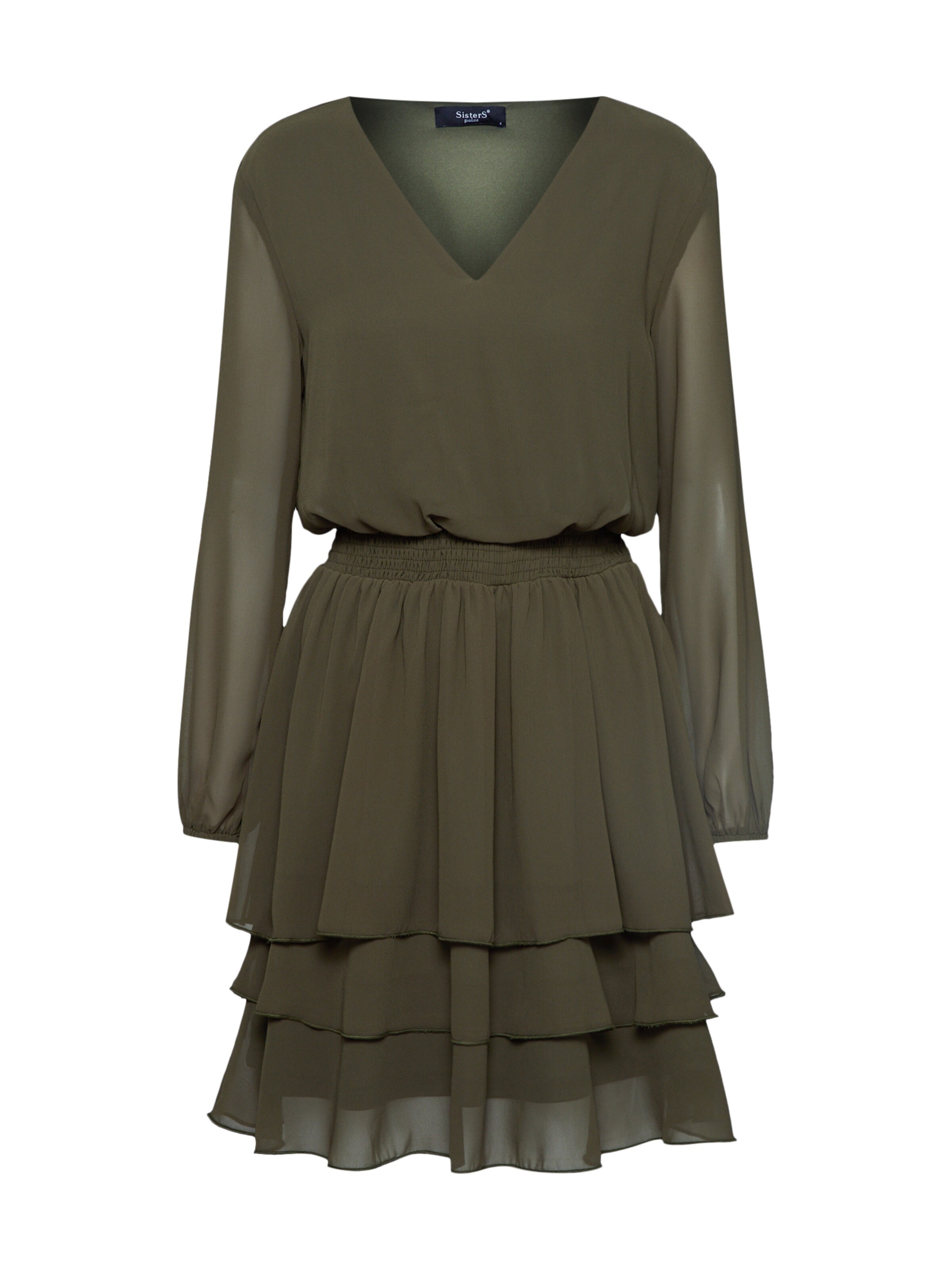 SISTERS POINT - Jurk 'NICOLINE' in de kleur Kaki
