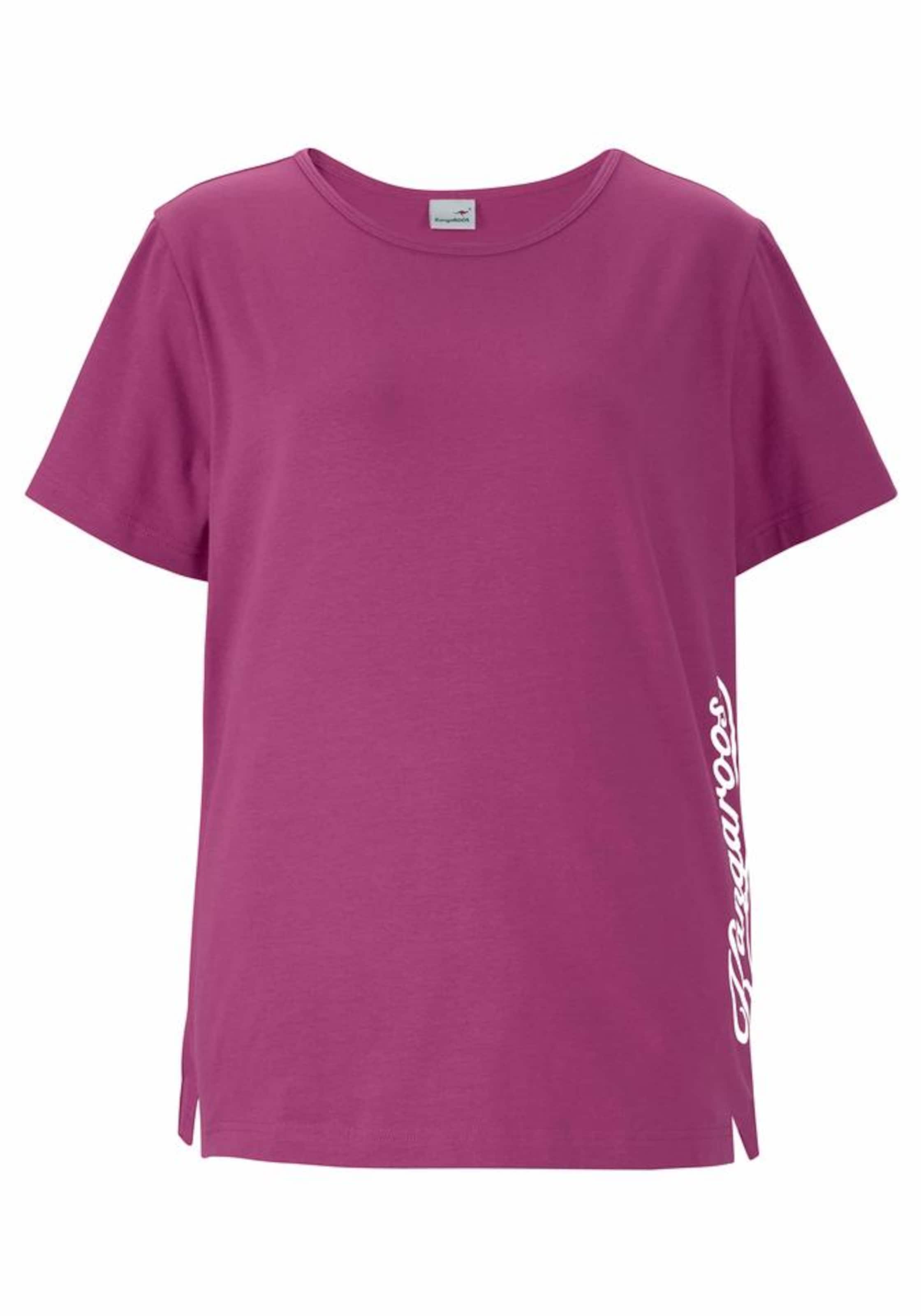 KangaROOS Shirt in Pink: front