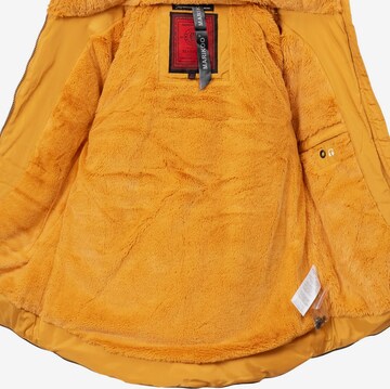 MARIKOO Winter Jacket 'Amber' in Yellow