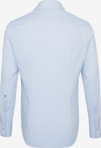 Coupe slim Chemise business SEIDENSTICKER en bleu