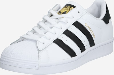 ADIDAS ORIGINALS Baskets basses 'Superstar' en or / noir / blanc, Vue avec produit