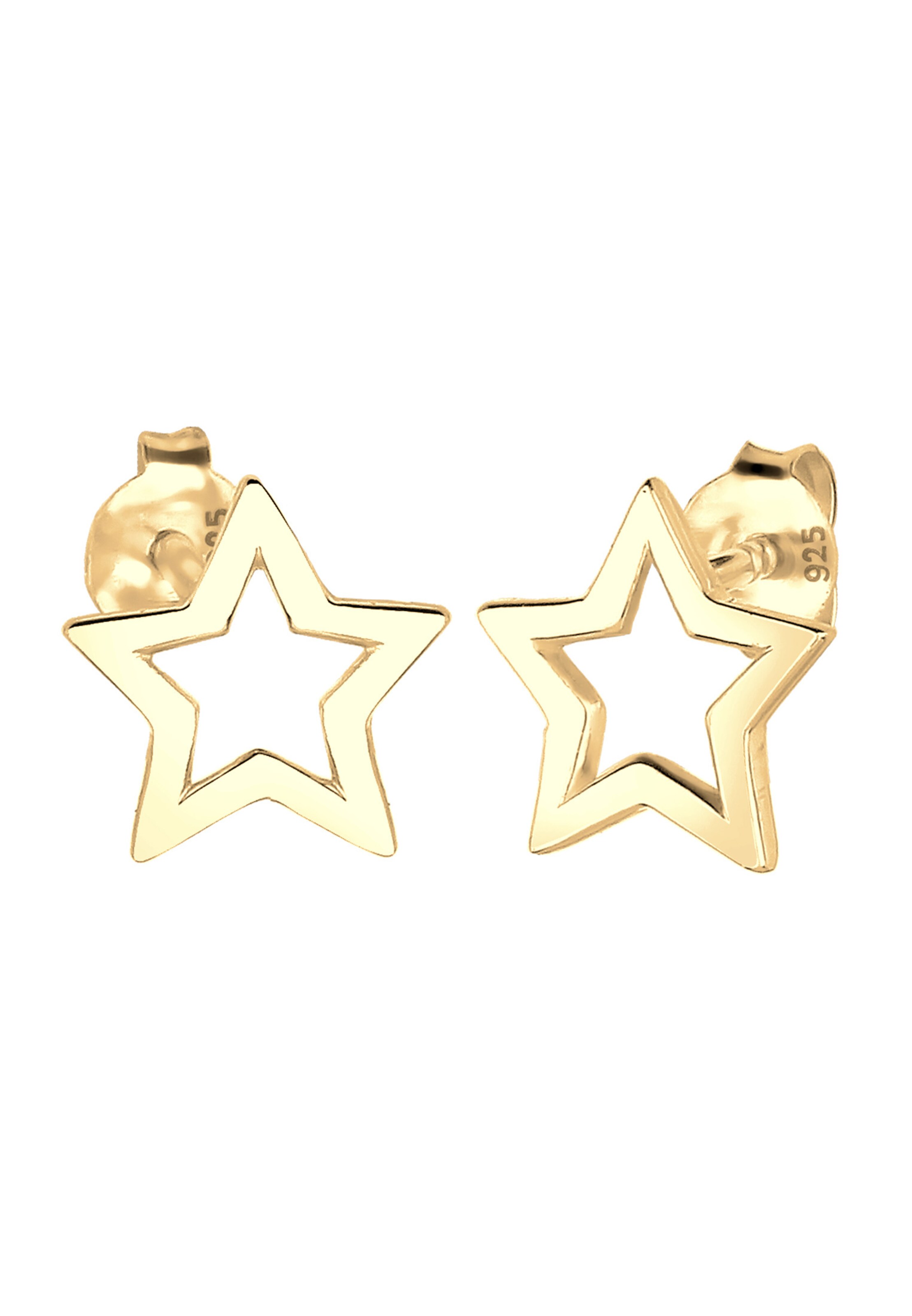 Boucles d'oreilles ELLI en or : devant